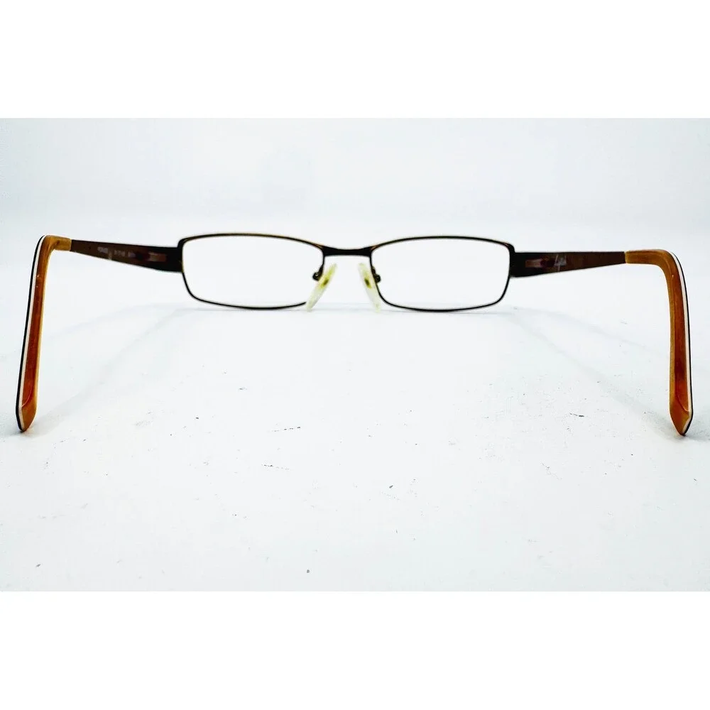 Lipstick Eyeglasses Womens Brown For Keef Rectangle Frames 51-17-135